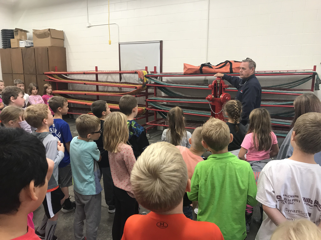 It’s Fire Prevention Week! Thank you to the Kalona Volunteer Fire Department for their informative, hands-on, talk and tour of the Kalona Fire Station to all MP East Elementary PreK-2nd grade students! We loved the time together learning about fire safety. Thank you for the fire hats and goodie bags! ❤️🚒👩🏻🚒👨🏻🚒#mphawks #FirePreventionWeek