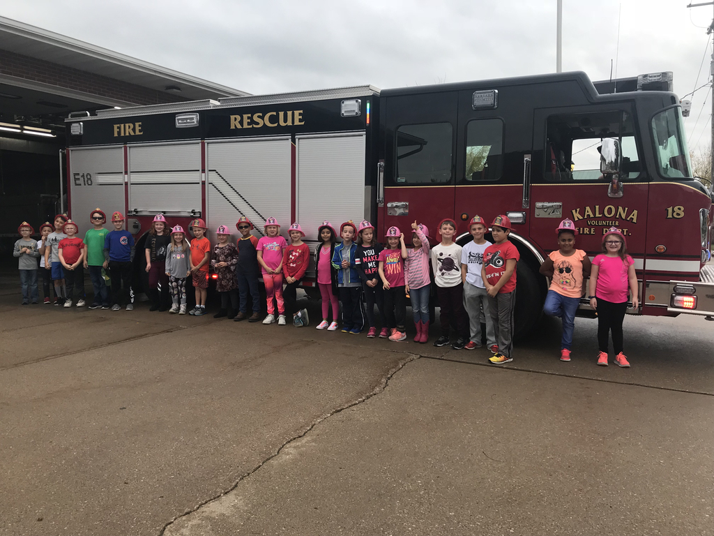 It’s Fire Prevention Week! Thank you to the Kalona Volunteer Fire Department for their informative, hands-on, talk and tour of the Kalona Fire Station to all MP East Elementary PreK-2nd grade students! We loved the time together learning about fire safety. Thank you for the fire hats and goodie bags! ❤️🚒👩🏻🚒👨🏻🚒#mphawks #FirePreventionWeek