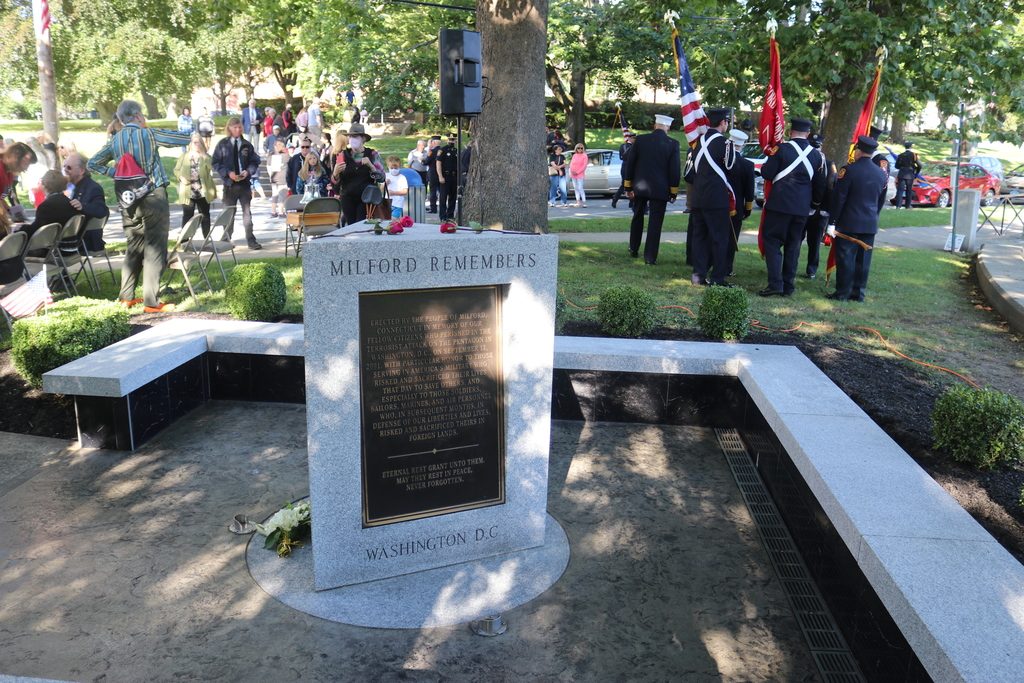 milford ct 9-11 memorial