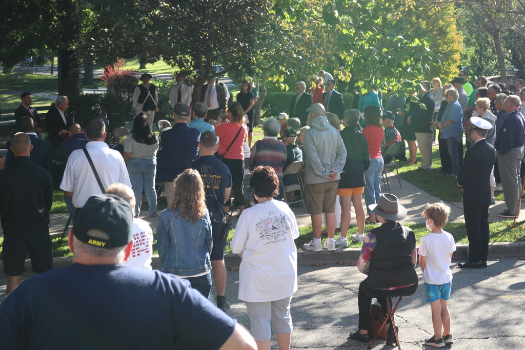 milford ct 9-11 crowd at event