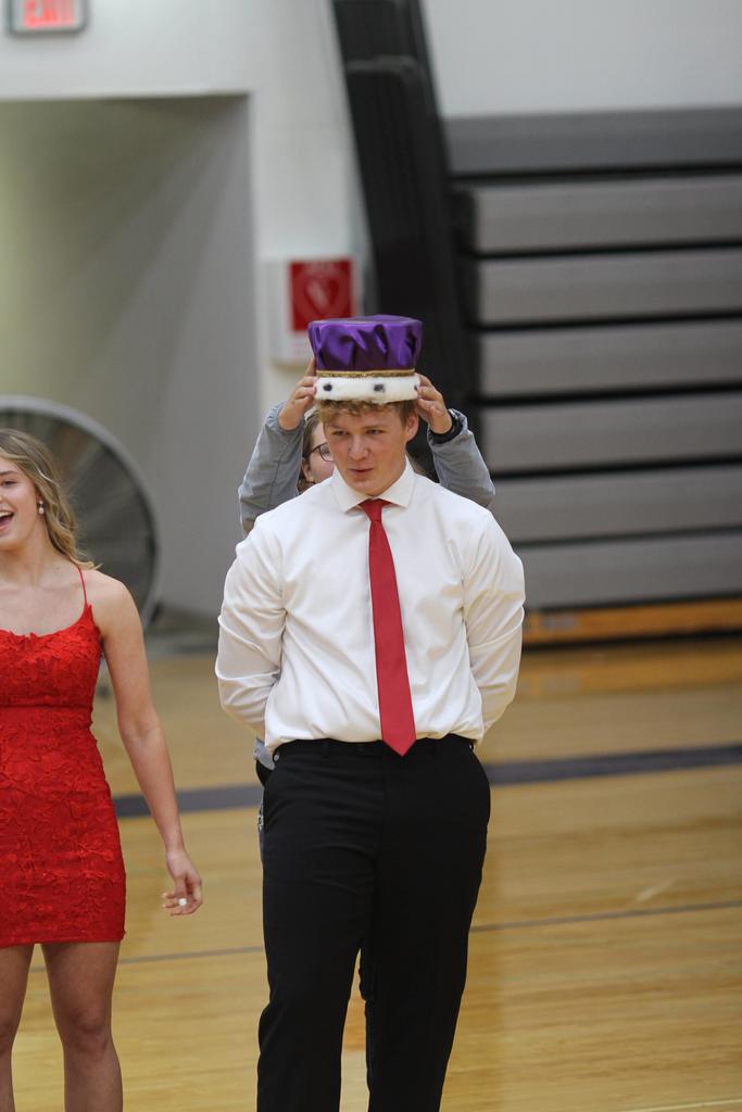 Kale being crowned