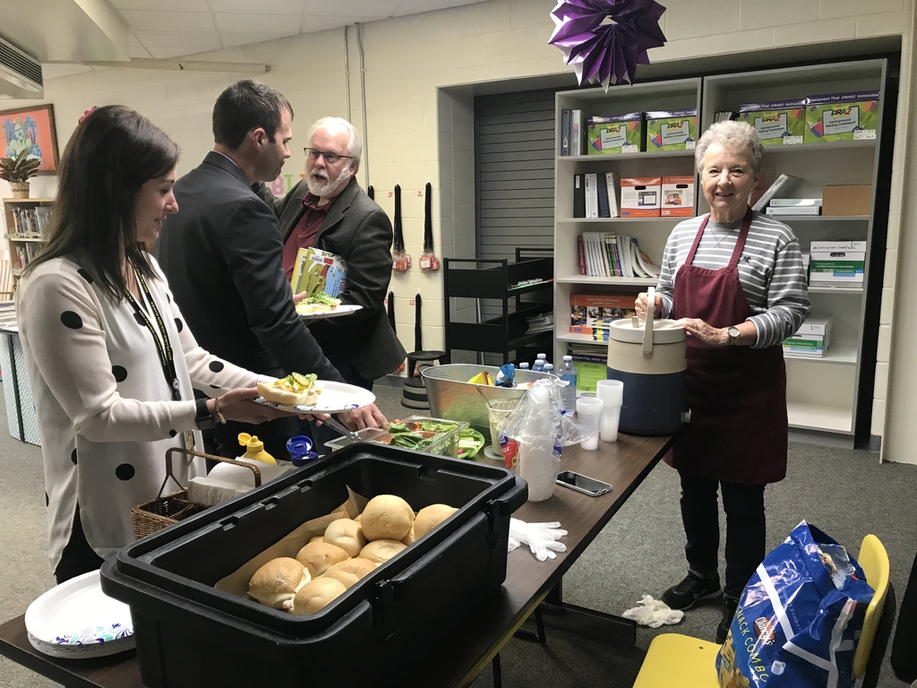 It was a special “Surprise & Delight” to host Kalona @Rotary @ MP East Elementary today! The best part...members reading aloud to every classroom after their business meeting! ❤️📚#mphawks