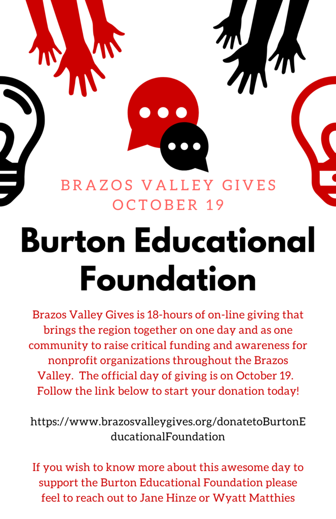 Brazos Valley Gives Flyer