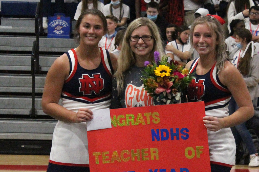 NDHS Teacher of the Year 2021-2022 -- Ms. Emilie King