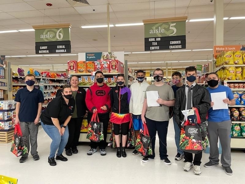 Students at Giant