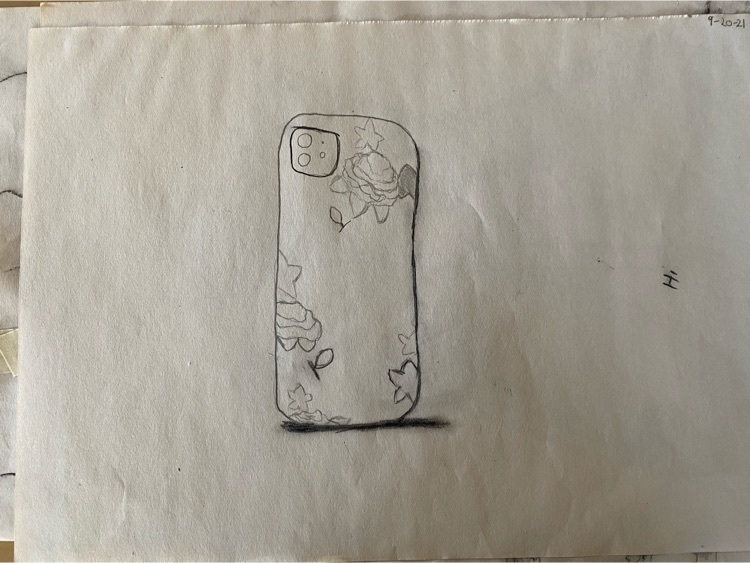 sketching of item 