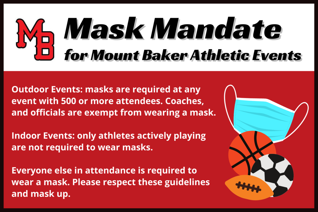 Mask Mandate for Athletic Events