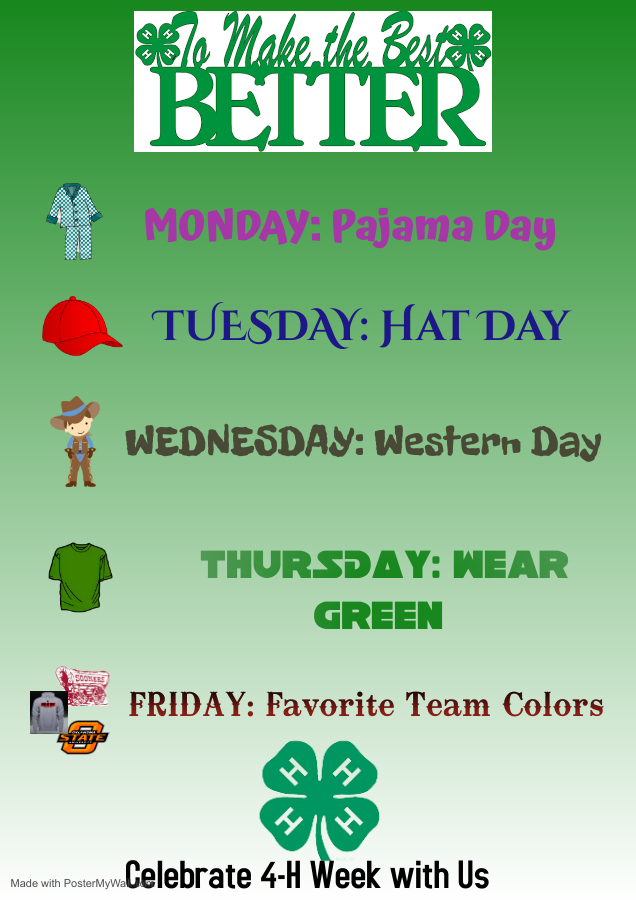 4-H Dress Up Days