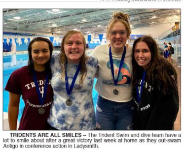 Trident Dive Team Swims Past Antigo
