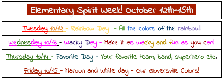 spirit week