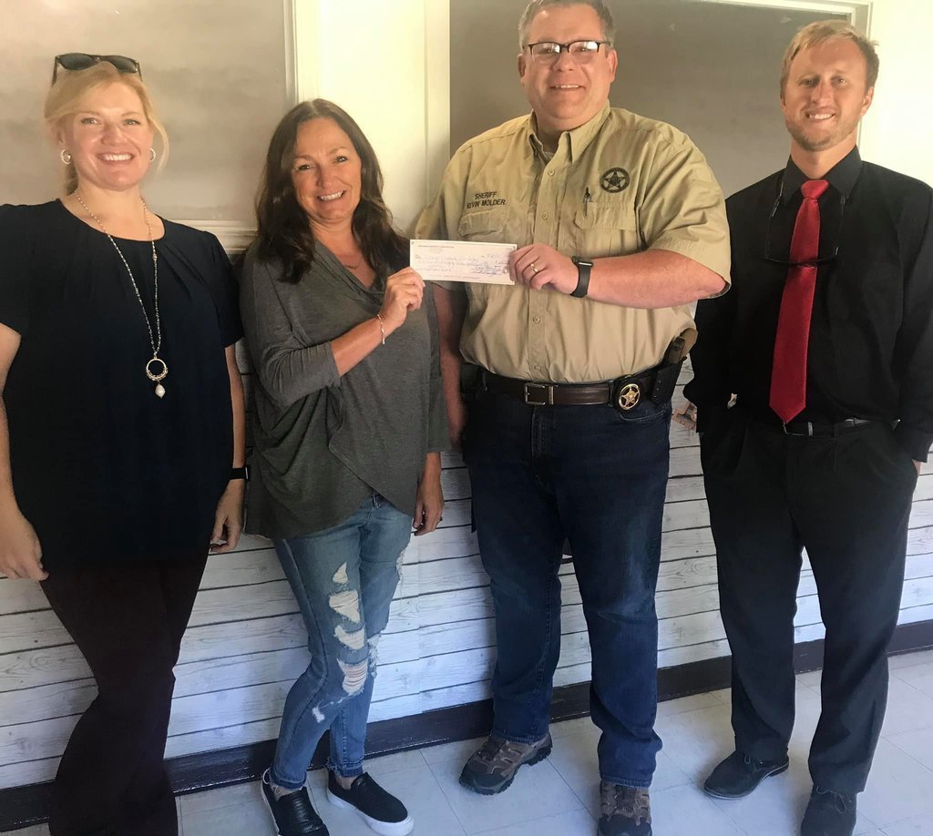 Mrs. Payton Weathers Received 2021 Arkansas Sheriffs Grant