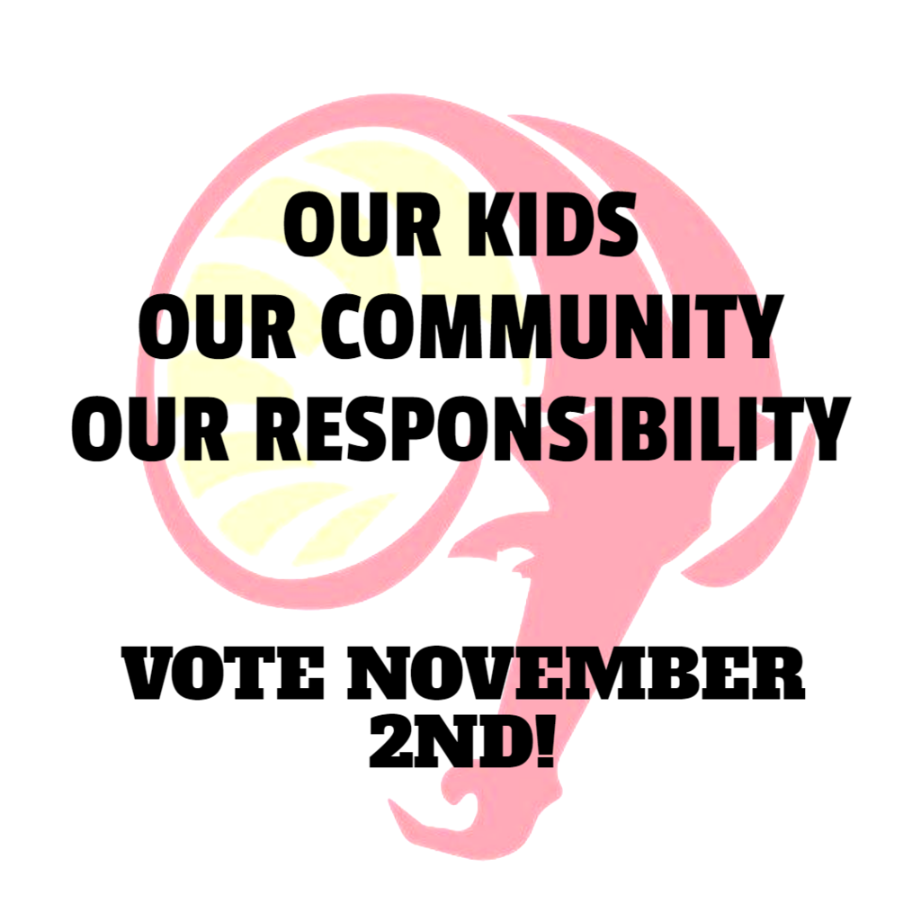 our kids our community our responsibility vote nov. 2
