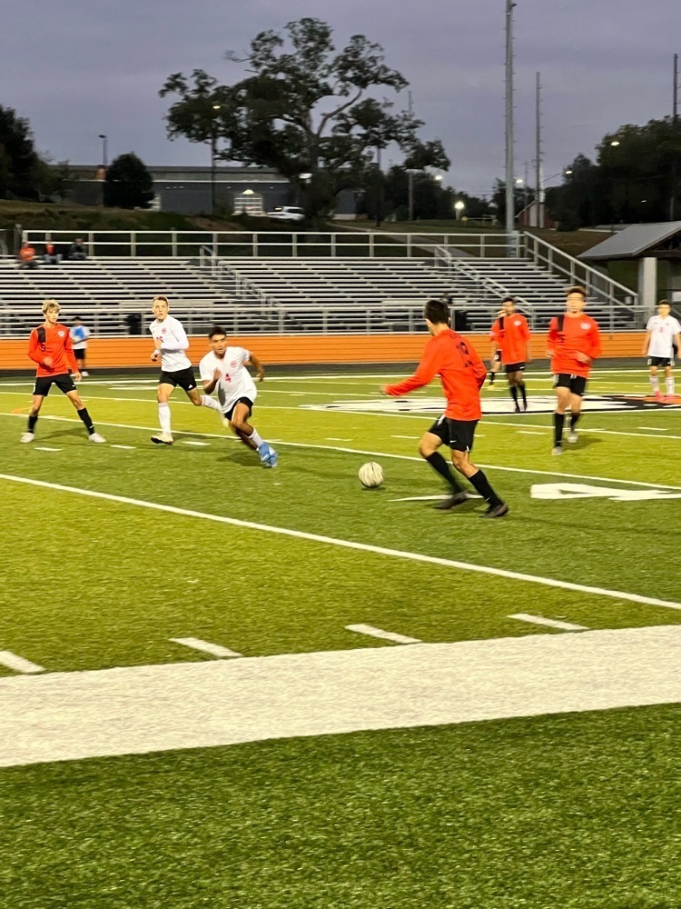 boys playing soccer 