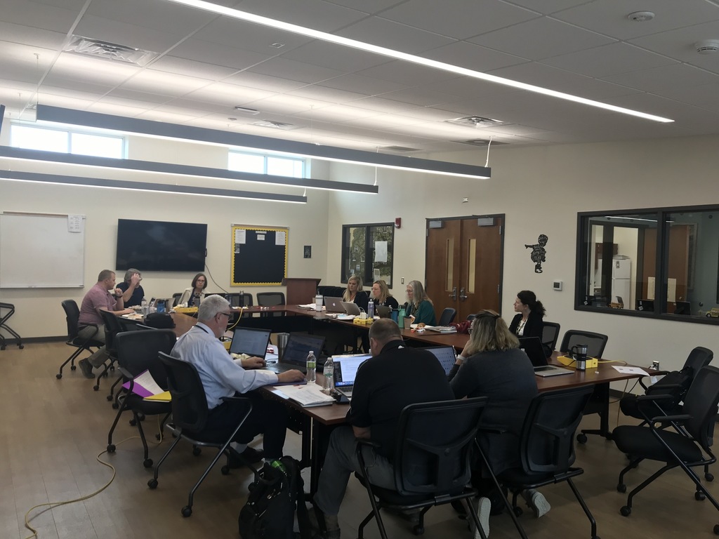 teachers working in a group