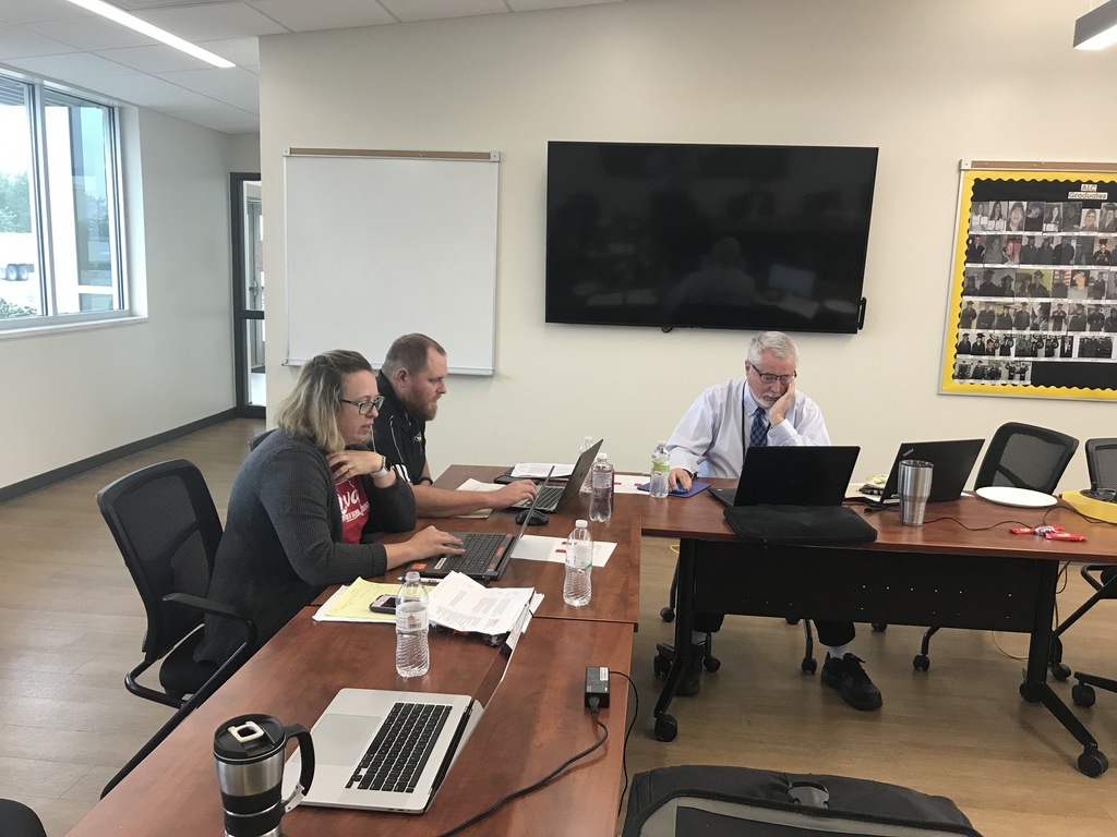 teachers working in a group