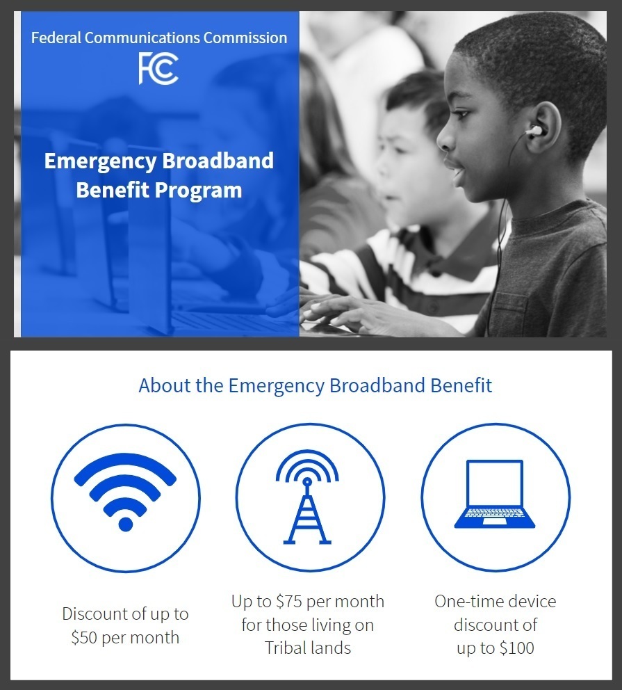 As Michigan students return to school for a new year, access to affordable and reliable internet access is vital for their success. The Michigan Department of Education recently shared information about the emergency broadband benefit (EBB) program; which allows eligible households to enroll in an EBB discount of up to $50 per month towards broadband service. Eligible households can also receive a one-time discount of up to $100 to purchase a laptop, desktop computer, or tablet from participating providers if they contribute more than $10 and less than $50 towards the purchase price. For more information see the MDE memorandum at bit.ly/9-16-21MDE or to apply visit https://getemergencybroadband.org/