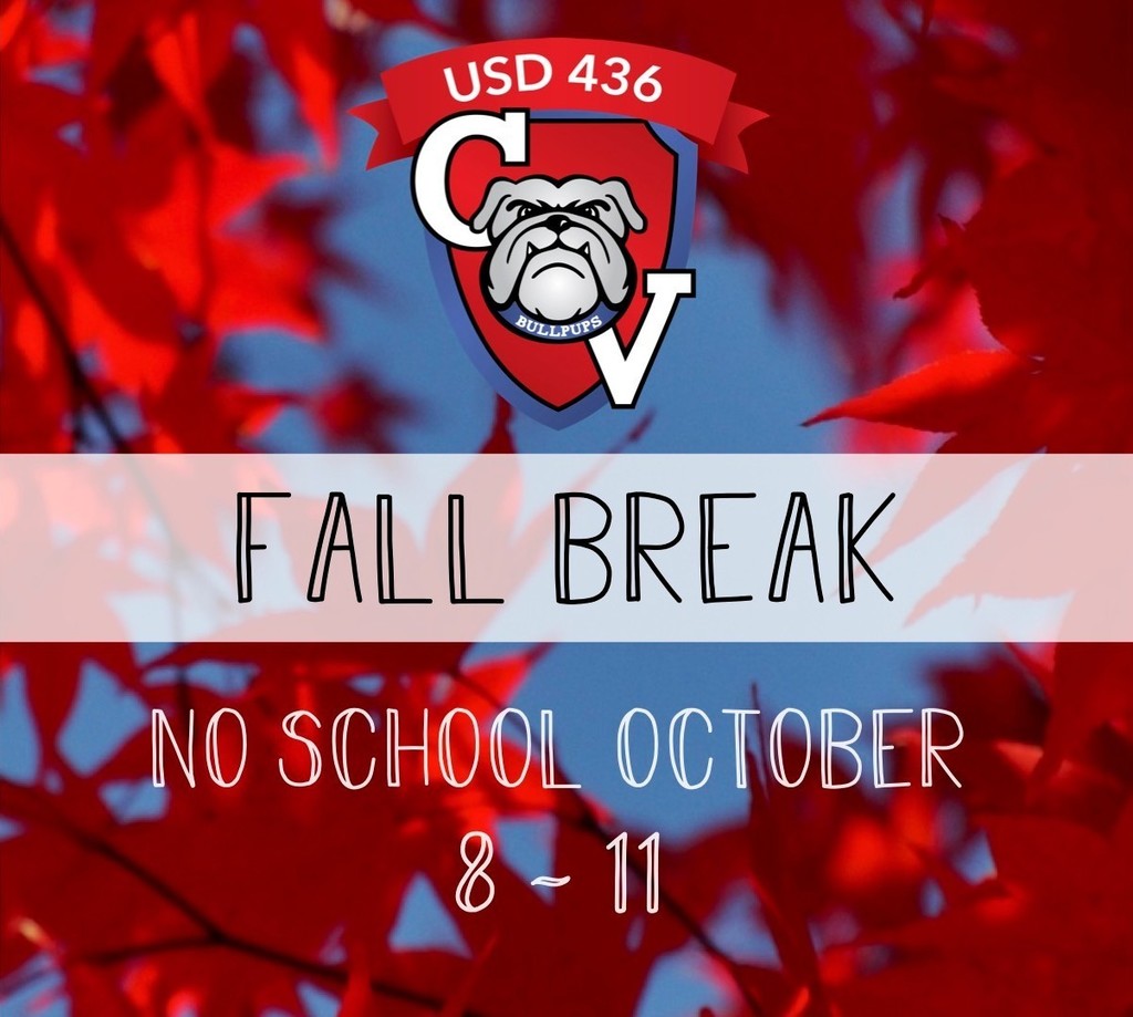 Fall Break-No School October 8-11