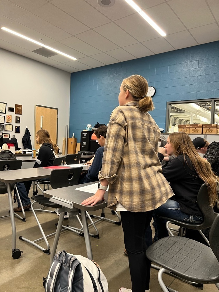 student standing 