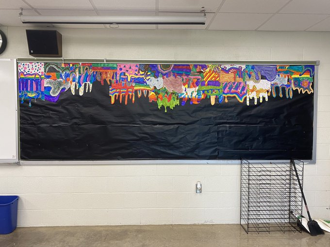 Art bulletin board