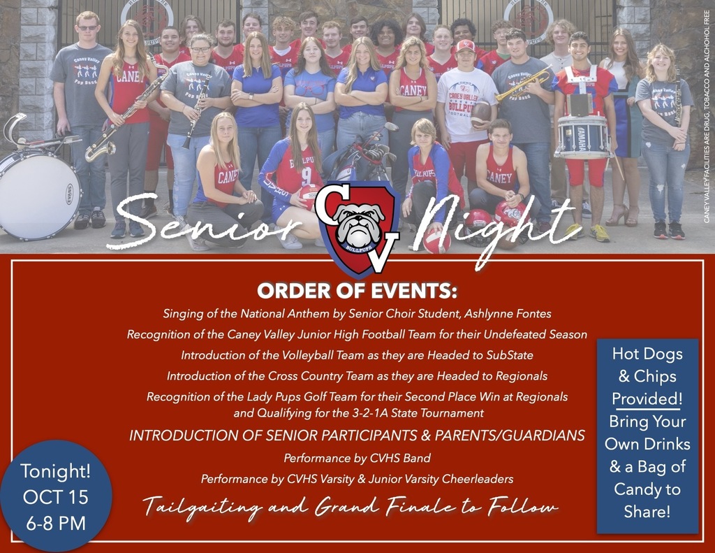 Senior Night Order of Events