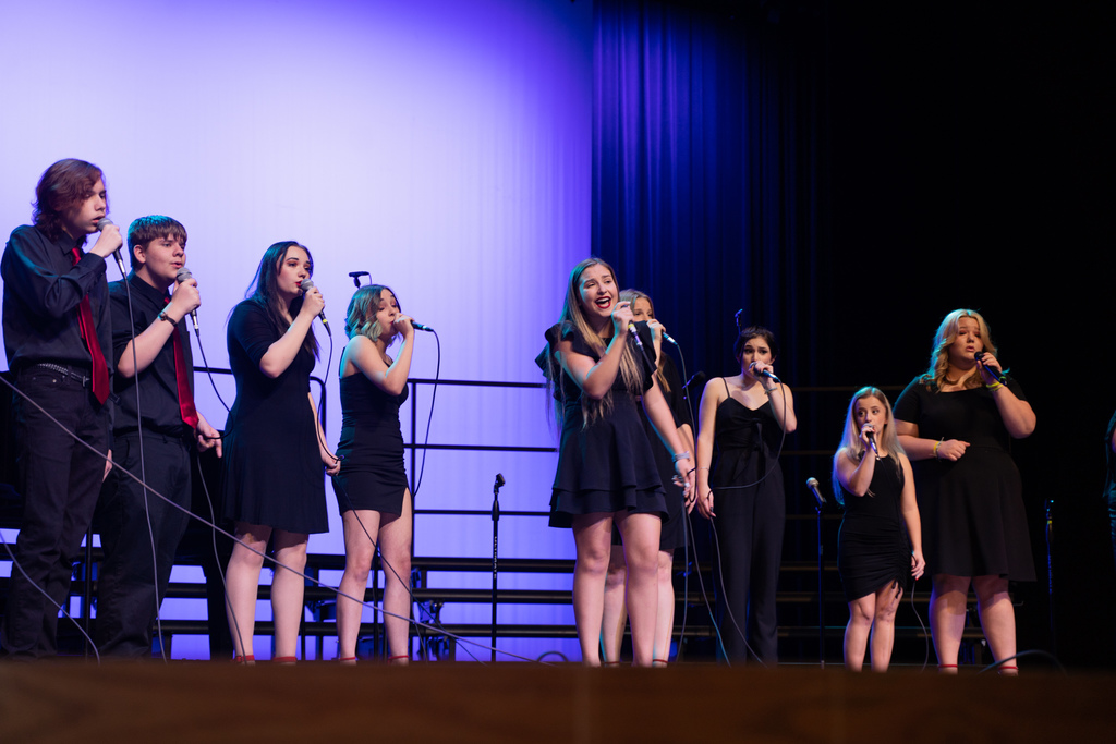 solo with back up singers 