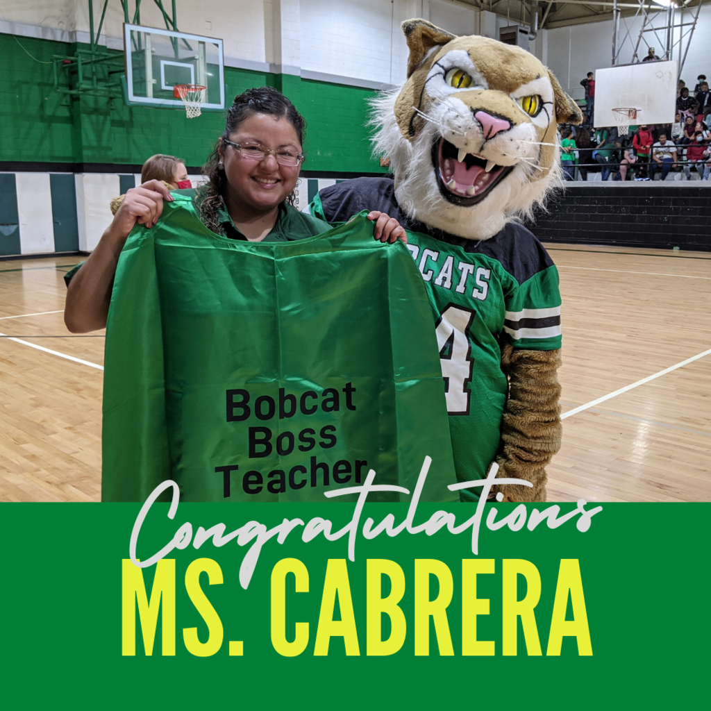 Congratulations Ms. Carera