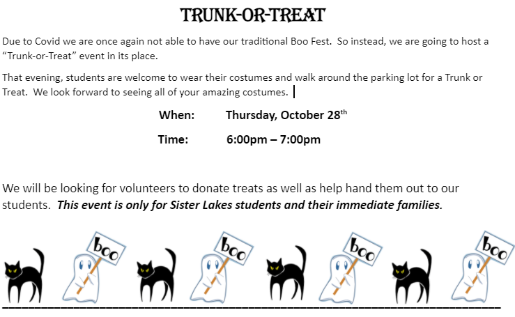 Trunk or Treat