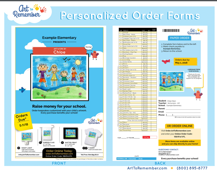 Order form