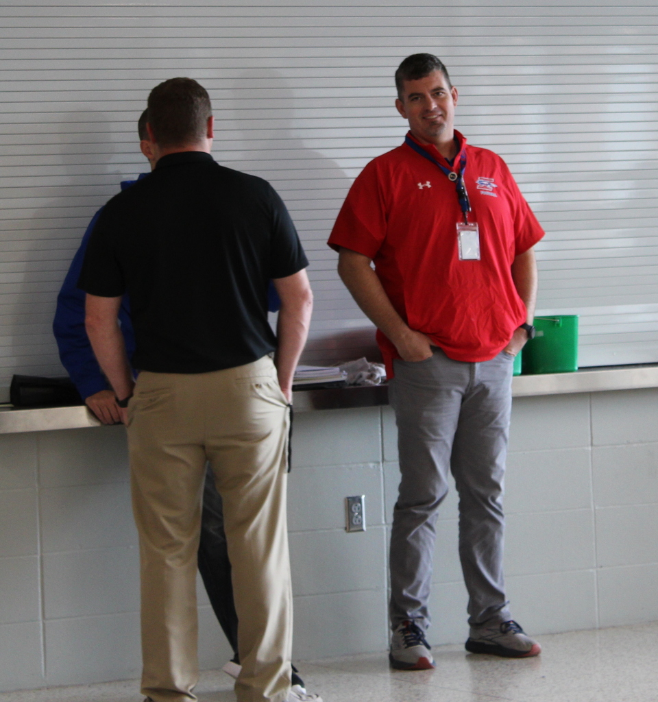 Steve Kaster in the Lunch Room