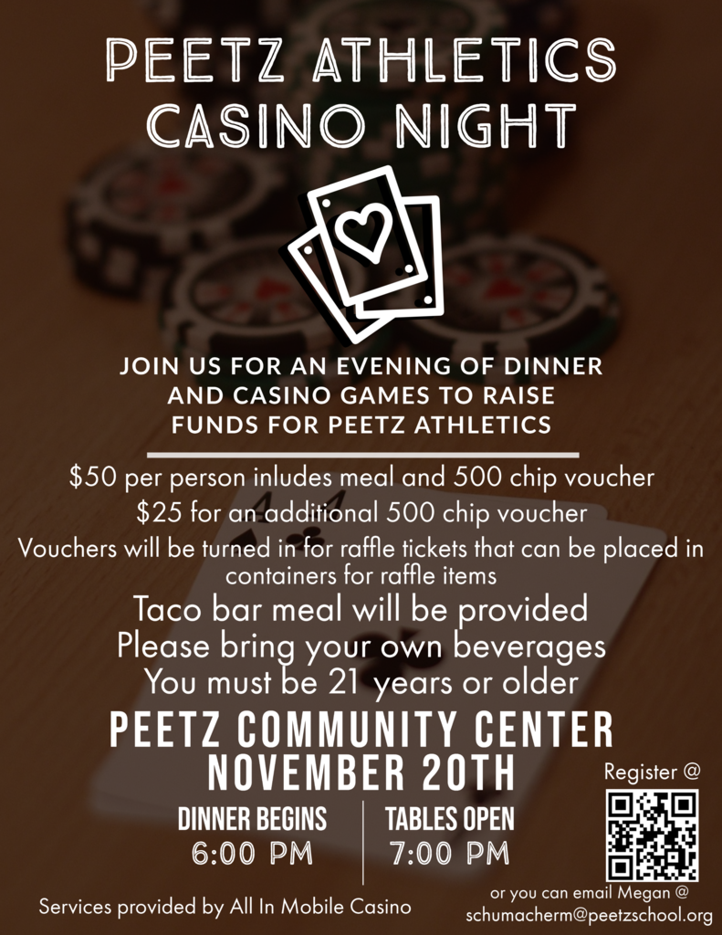 Peetz Athletics Casino Night
