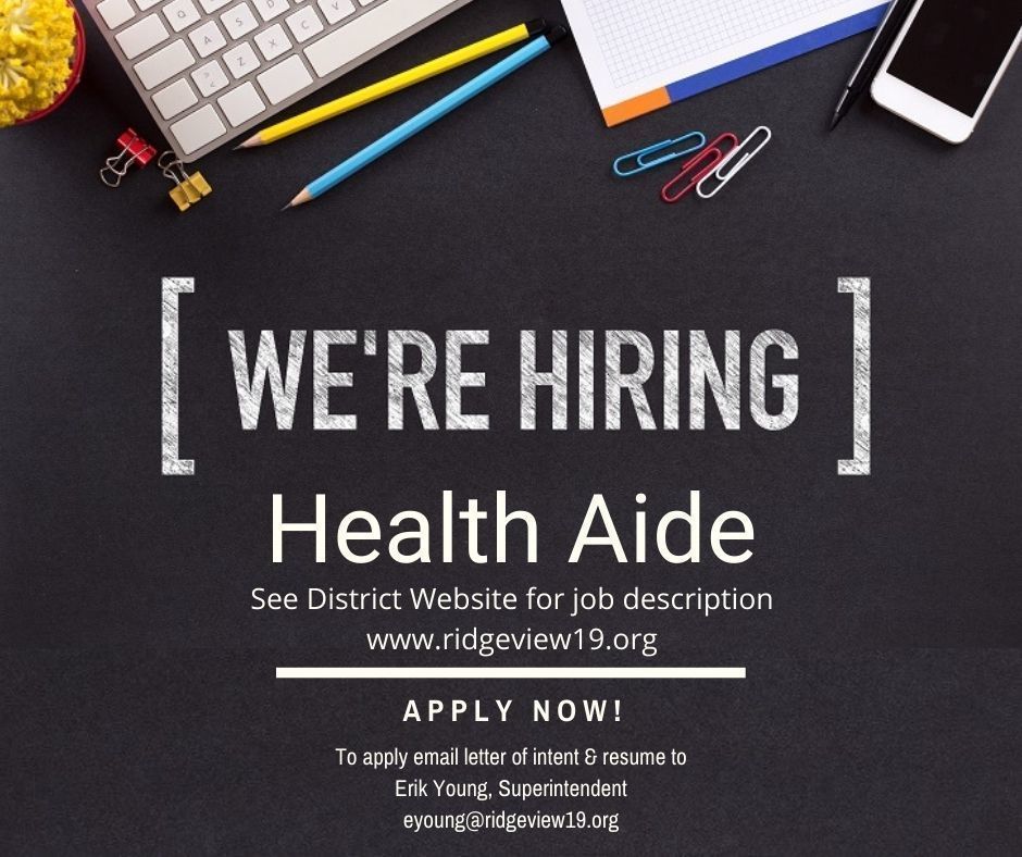 Health Aide Job Posting