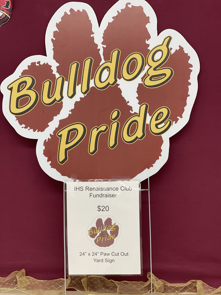 Bulldog Pride Yard Sign
