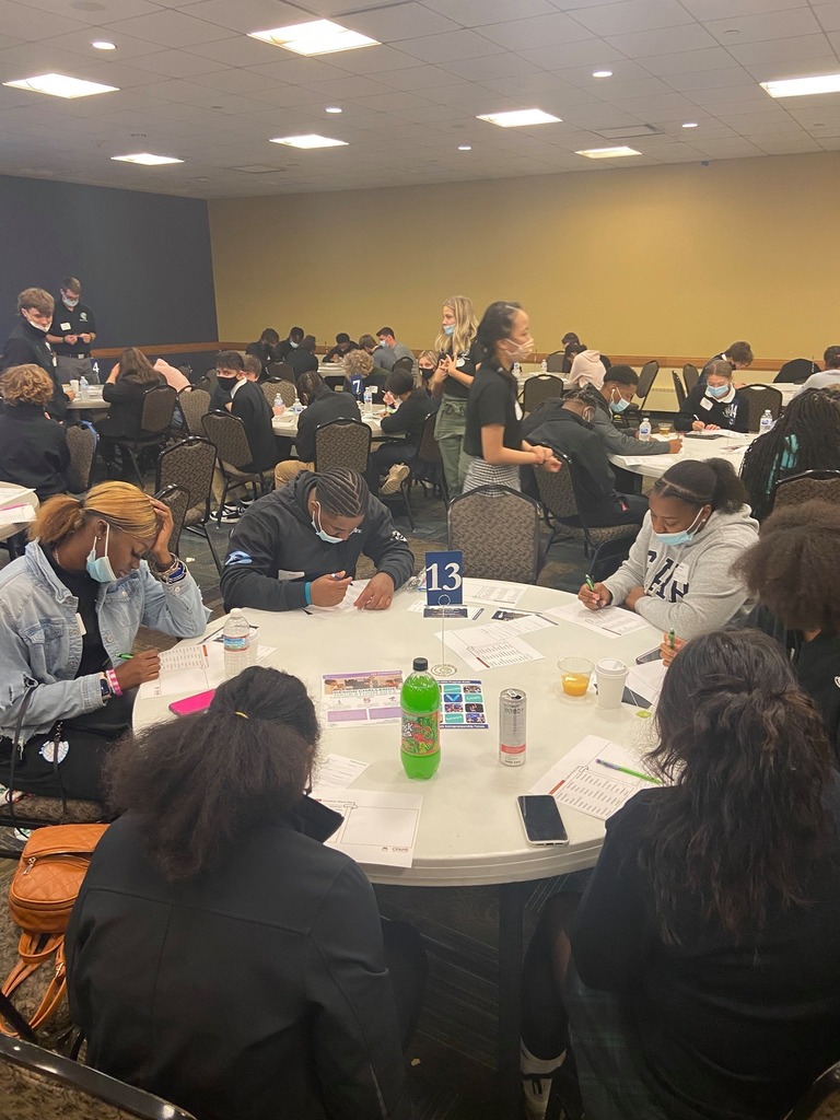 Students attending Thinkfest sponsored by the John Carroll University