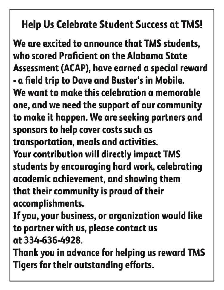 TMS ACAP success fundraiser