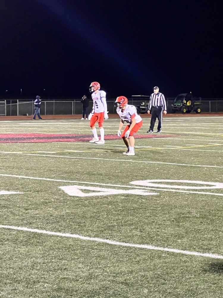 boys playing football