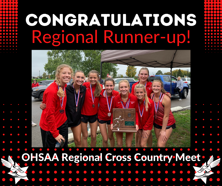 THS Girls Cross Country Team Regional Runner-up!