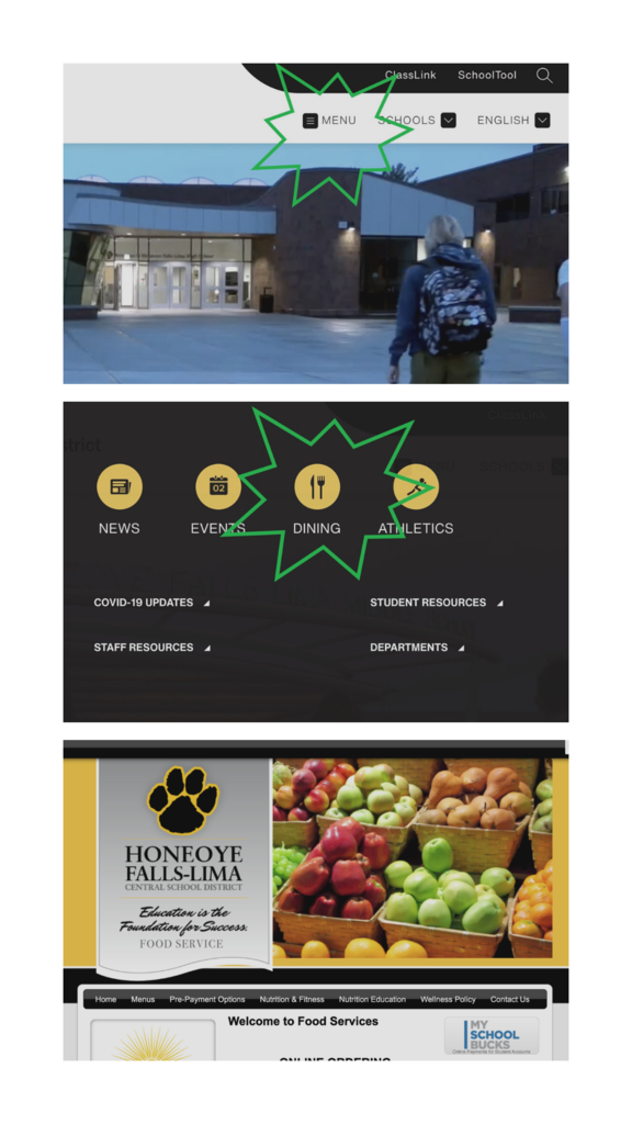 dining website photo