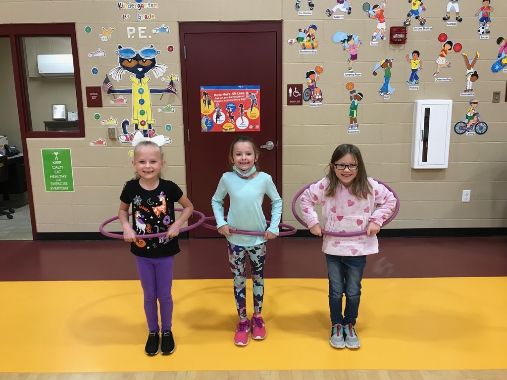 kids in PE class