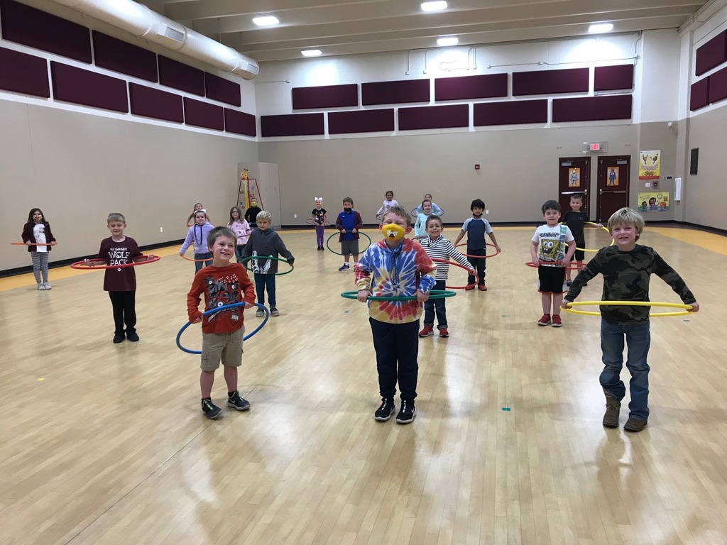kids in PE class