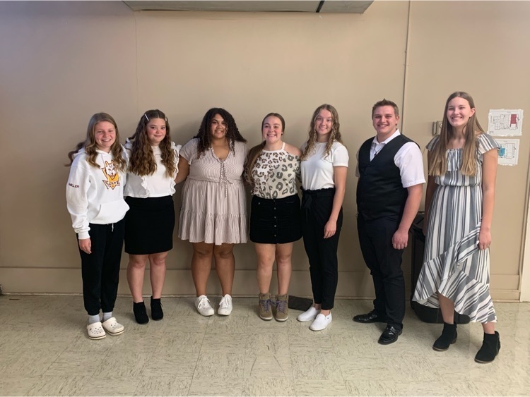 Those going on to regions are Maggie, Lexie, Salome, Bella, Kaelie, Chandler, and Josie