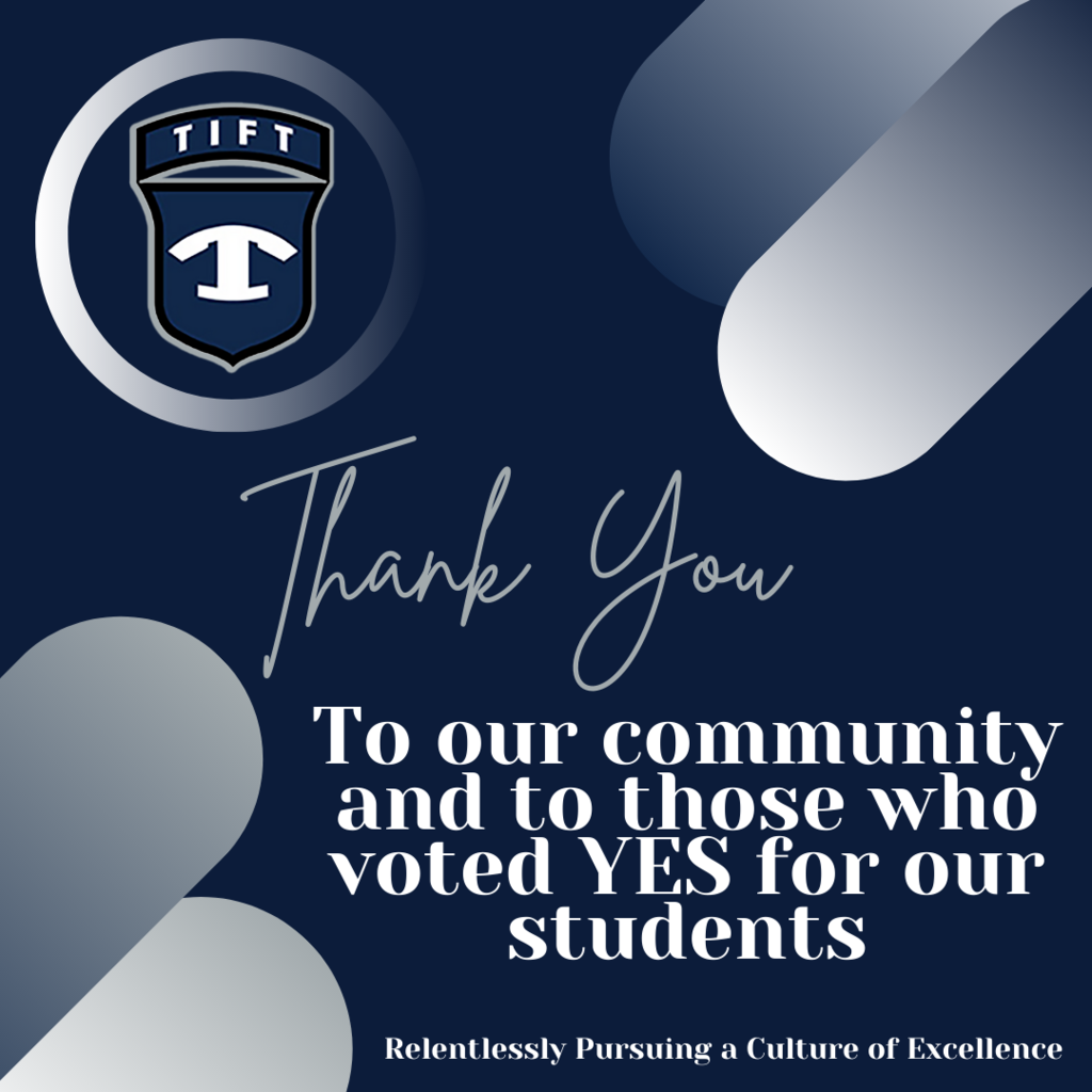 Thank you for saying YES for our students