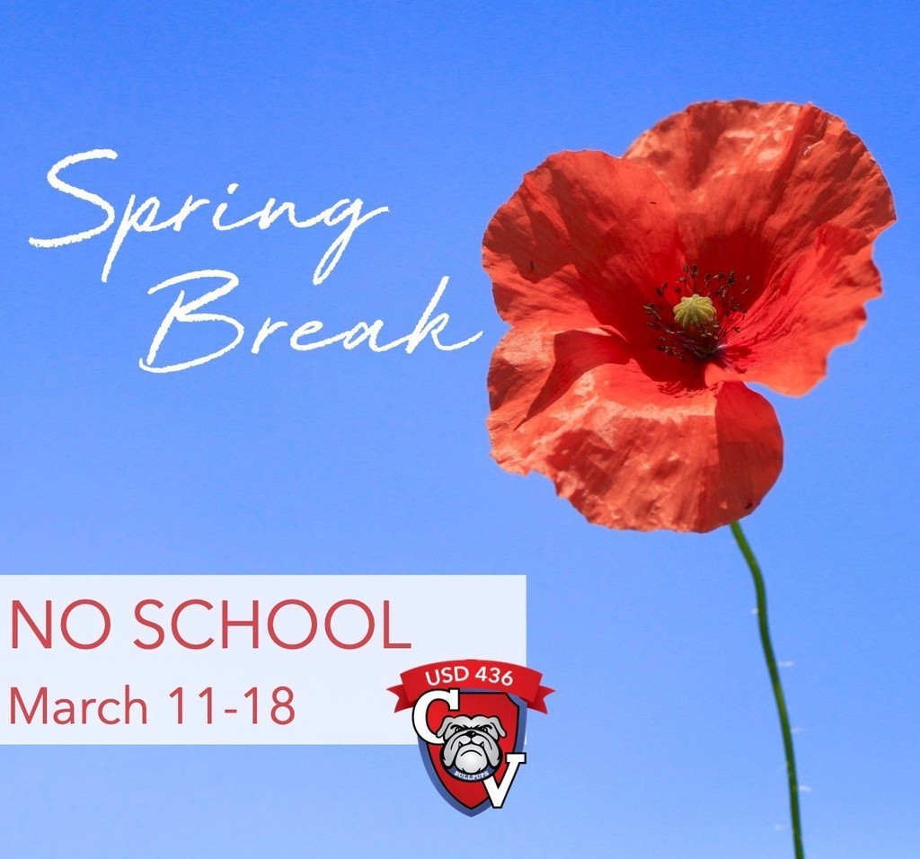 Spring Break--No School March 11-18