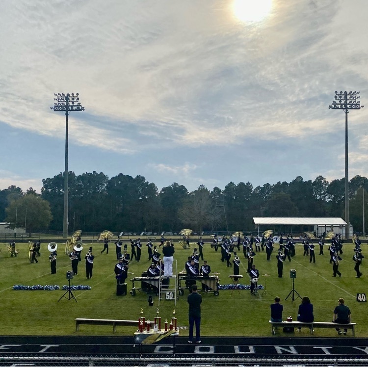 Tift County Blue Devil Brigade performs 