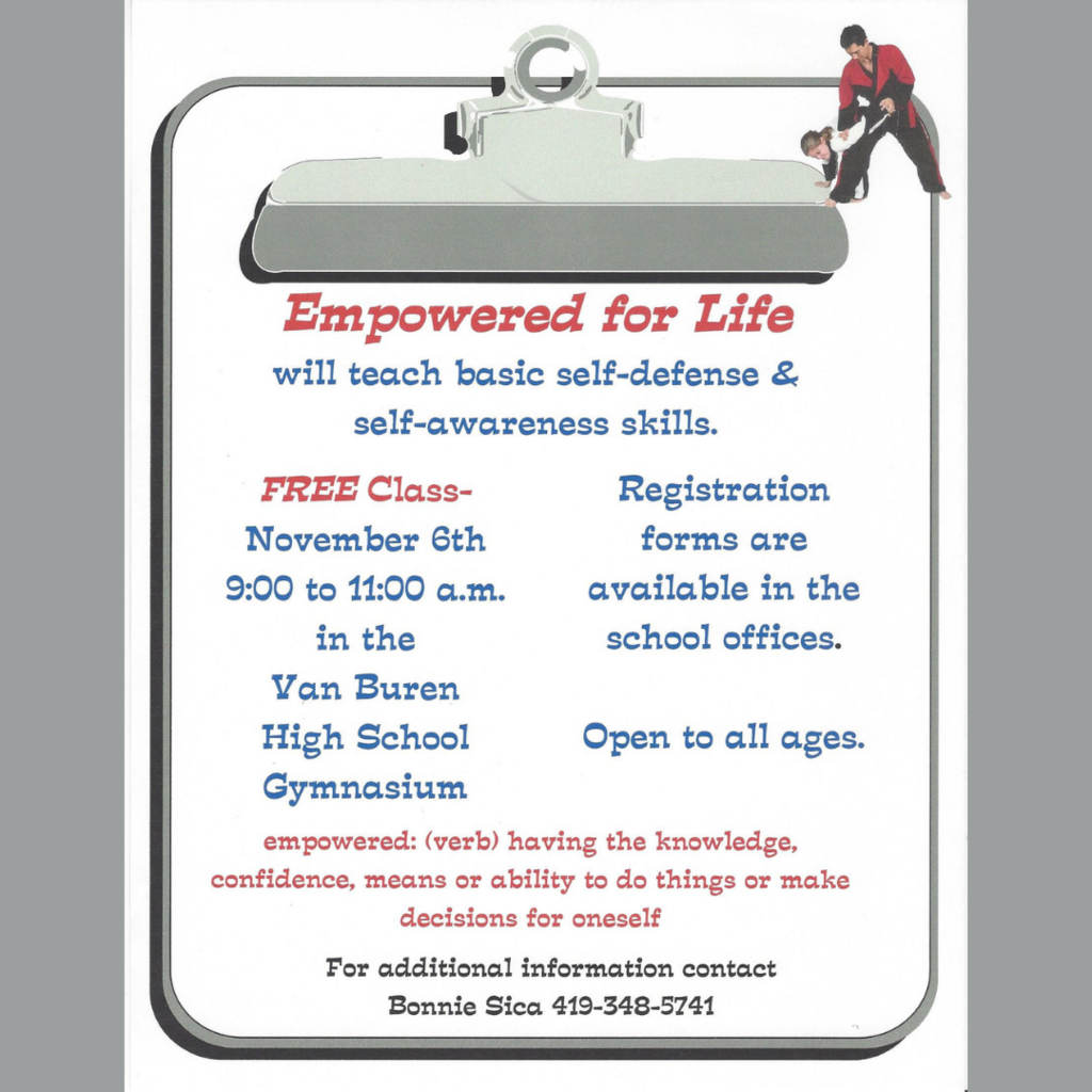 Empower for Life Flier