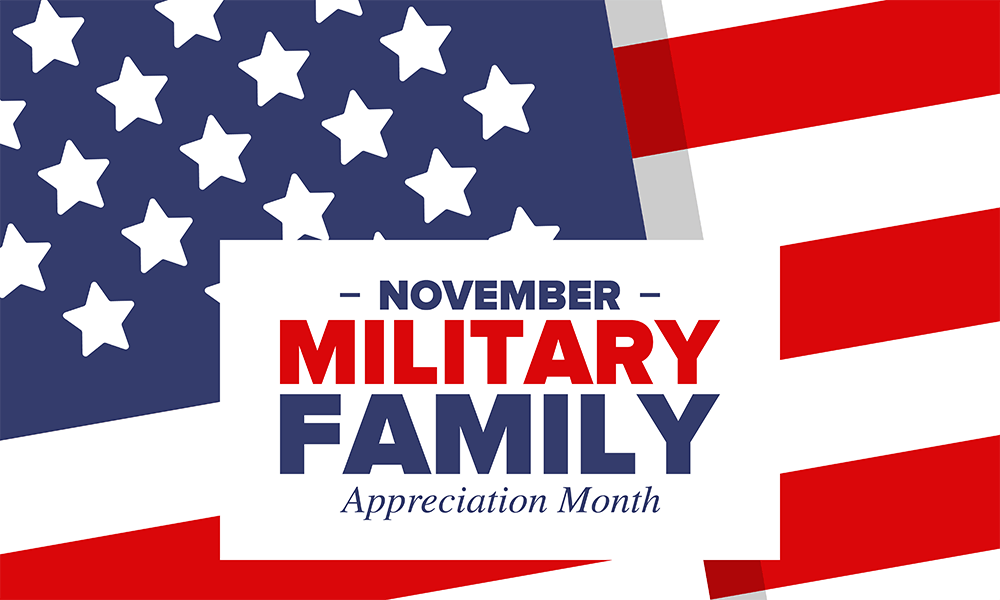 November is Military Family Appreciation Month