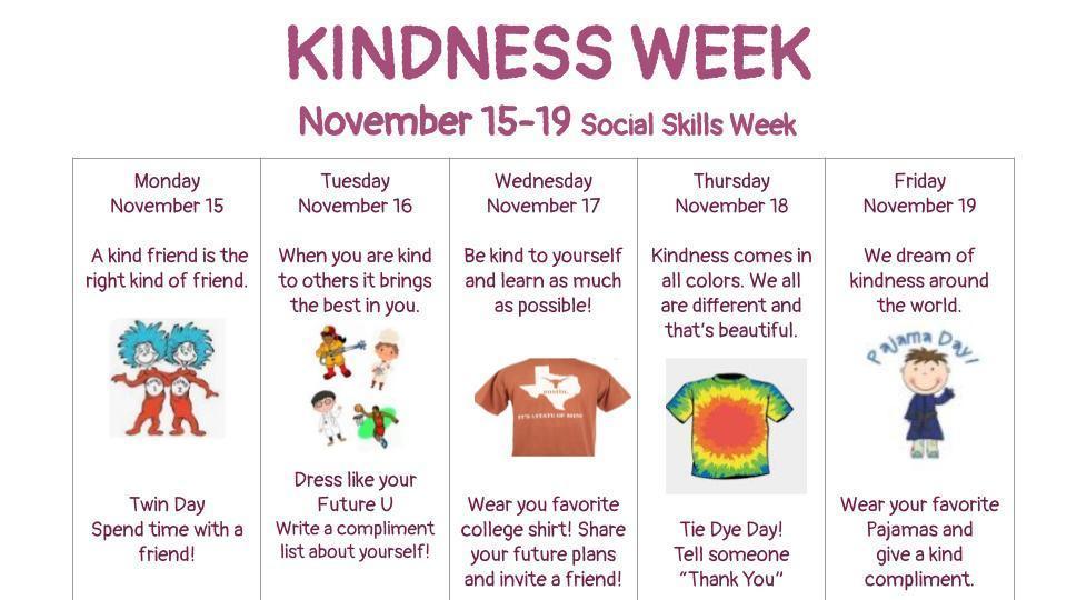 Kindness week