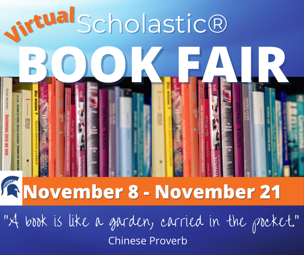 Virtual Scholastic Book Fair 11/8 -11/21