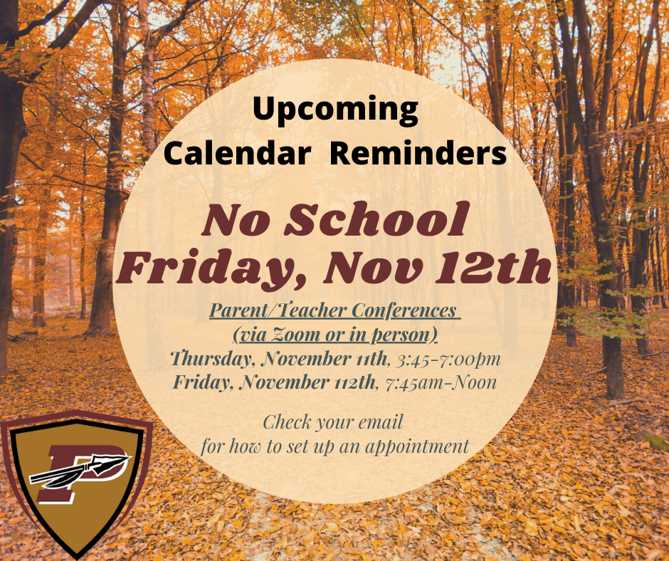 P/T Conference Reminder