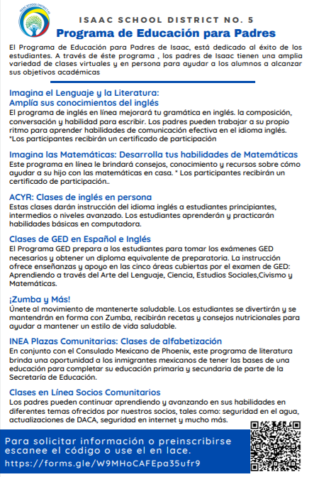 Programa de Educacion para Padres