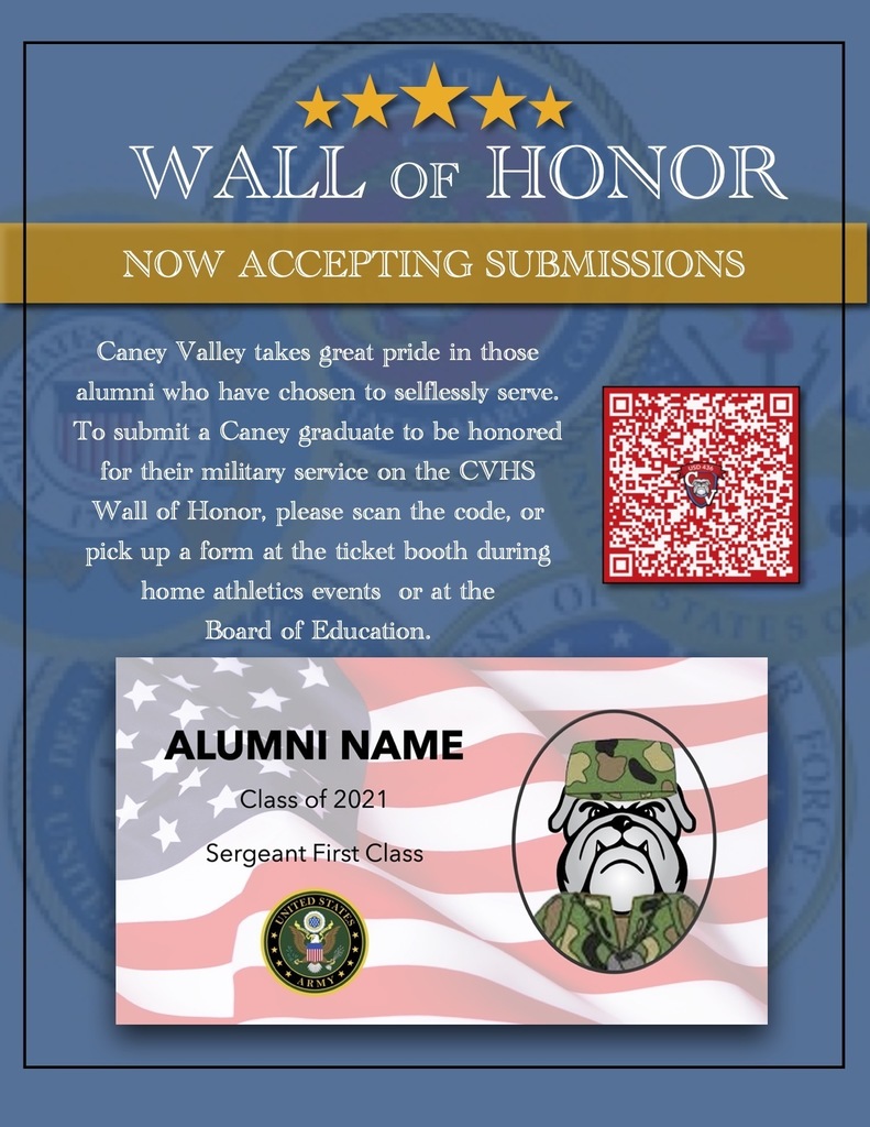 Wall of Honor Now Accepting Submissions